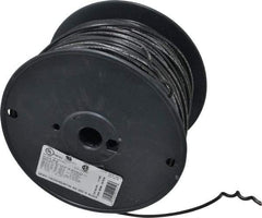 Southwire - 16 AWG, 26 Strand, Black Machine Tool Wire - PVC, Acid, Moisture and Oil Resistant, 500 Ft. Long - Industrial Tool & Supply