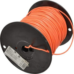 Southwire - 14 AWG, 41 Strand, Orange Machine Tool Wire - PVC, Acid, Moisture and Oil Resistant, 500 Ft. Long - Industrial Tool & Supply