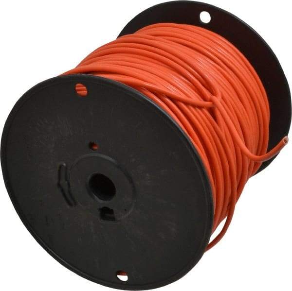 Southwire - 12 AWG, 65 Strand, Orange Machine Tool Wire - PVC, Acid, Moisture and Oil Resistant, 500 Ft. Long - Industrial Tool & Supply