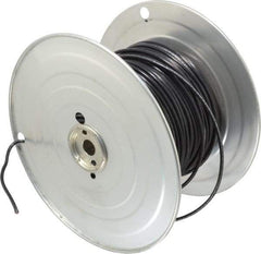 Southwire - 10 AWG, 105 Strand, Black Machine Tool Wire - PVC, Acid, Moisture and Oil Resistant, 500 Ft. Long - Industrial Tool & Supply