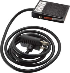 LINEMASTER - 1 Treadle, 10 Amp, 1/2 hp, Momentary (MO), SPDT, Electric Foot Switch - 1 NEMA Rated, IP20, Steel, 3-1/2" Long x 2.63" Wide x 1" High - Industrial Tool & Supply