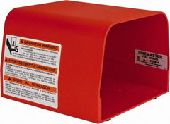 LINEMASTER - 6 Inch Long x 6 Inch Wide x 4-1/2 Inch High, Foot Switch Guard - For Use with Single Pedal Foot Switches - Industrial Tool & Supply