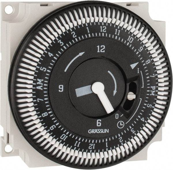 Intermatic - 24 hr Indoor Analog Electromechanical Timer - 15 On/Off per min, 120 VAC, 50/60 Hz, - Industrial Tool & Supply