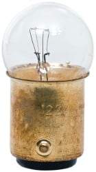 Value Collection - 5.12 Watt, 34 Volt, Incandescent Miniature & Specialty G6 Lamp - Double Contact Bayonet Base, 5 to 49 Equivalent Range, Warm (1,000 to 3,000), Dimmable, 1-1/2" OAL - Industrial Tool & Supply