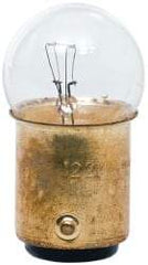 Value Collection - 5.12 Watt, 34 Volt, Incandescent Miniature & Specialty G6 Lamp - Double Contact Bayonet Base, 5 to 49 Equivalent Range, Warm (1,000 to 3,000), Dimmable, 1-1/2" OAL - Industrial Tool & Supply