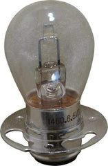 Value Collection - 18 Watt, 6.5 Volt, Incandescent Miniature & Specialty S8 Lamp - Double Contact Prefocus Base, 5 to 49 Equivalent Range, Warm (1,000 to 3,000), Dimmable, 2" OAL - Industrial Tool & Supply