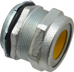 O-Z/Gedney - 1.2 to 1.4" Cable Capacity, Liquidtight, Straight Strain Relief Cord Grip - 5/8 NPT Thread, 2-1/16" Long, Iron - Industrial Tool & Supply