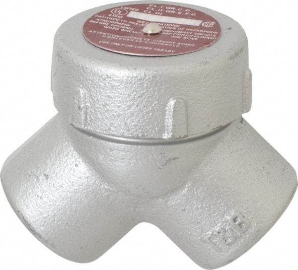 Thomas & Betts - 1" Trade, Iron Threaded Angled Rigid/Intermediate (IMC) Conduit Elbow - Noninsulated - Industrial Tool & Supply