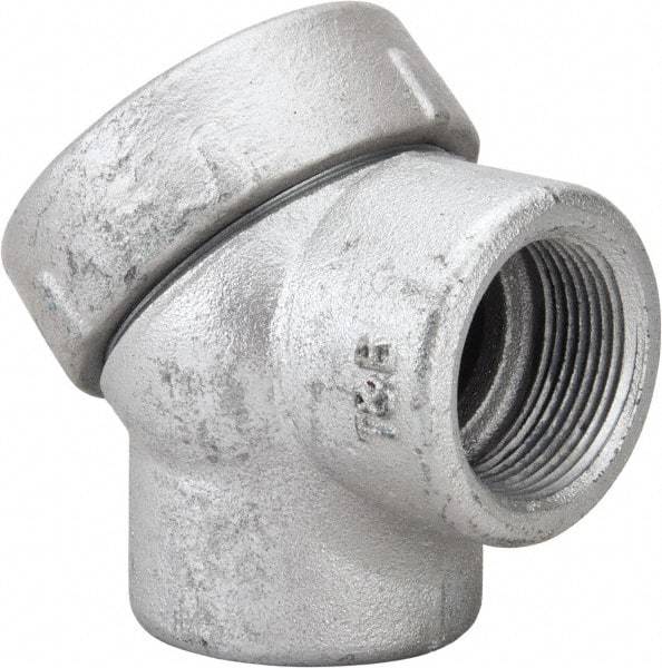 Thomas & Betts - 1-1/4" Trade, Iron Threaded Angled Rigid/Intermediate (IMC) Conduit Elbow - Noninsulated - Industrial Tool & Supply