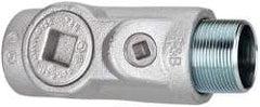 Thomas & Betts - 1-1/2" Trade, Iron Threaded Rigid/Intermediate (IMC) Conduit Sealing Fitting - Noninsulated - Industrial Tool & Supply
