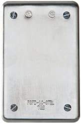 Thomas & Betts - Electrical Outlet Box Steel Device Cover - Industrial Tool & Supply