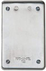 Thomas & Betts - Electrical Outlet Box Steel Device Cover - Industrial Tool & Supply