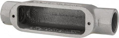 Hubbell Killark - Form 35, C Body, 3/4" Trade, IMC, Rigid Malleable Iron Conduit Body - Oval, 6-1/8" OAL, 7 cc Capacity, Hazardous & Wet Locations - Industrial Tool & Supply