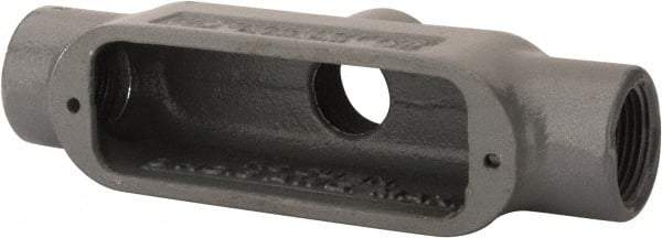 Hubbell Killark - Form 35, TB Body, 3/4" Trade, IMC, Rigid Malleable Iron Conduit Body - Oval, 6-1/16" OAL, 7 cc Capacity, Hazardous & Wet Locations - Industrial Tool & Supply