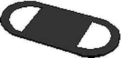 Hubbell Killark - 3-1/2" & 4" Trade, Neoprene Conduit Body Gasket - Use with Form 7 Conduit Bodies - Industrial Tool & Supply