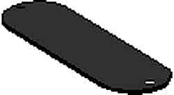 Hubbell Killark - 3-1/2" & 4" Trade, Fiber Conduit Body Gasket - Use with Form 35 Conduit Bodies, Form 85 Conduit Bodies - Industrial Tool & Supply