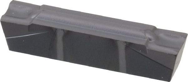 Kennametal - 400G GMP Grade KC5010, 4mm Cutting Width Carbide Grooving Insert - 3.5mm Max Depth of Cut, Neutral, 0.2mm Corner Radius, TiAlN Finish - Industrial Tool & Supply