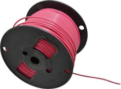 Southwire - THHN/THWN, 12 AWG, 20 Amp, 500' Long, Solid Core, 1 Strand Building Wire - Red, Thermoplastic Insulation - Industrial Tool & Supply