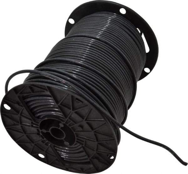 Southwire - THHN/THWN, 10 AWG, 30 Amp, 500' Long, Stranded Core, 19 Strand Building Wire - Black, Thermoplastic Insulation - Industrial Tool & Supply