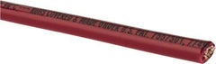 Southwire - THHN/THWN, 8 AWG, 40 Amp, 500' Long, Stranded Core, 19 Strand Building Wire - Red, Thermoplastic Insulation - Industrial Tool & Supply