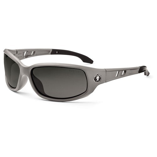 Valkyrie Smoke Lens Matte Gray Safety Glasses - Industrial Tool & Supply
