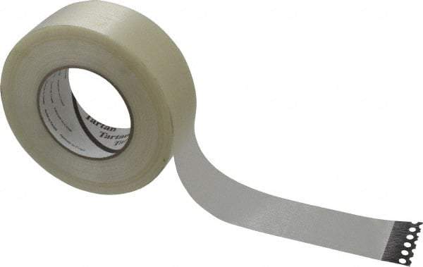 3M - 2" x 110 Yd Clear Rubber Adhesive Packaging Tape - Polypropylene Film Backing, 4 mil Thick, 100 Lb Tensile Strength, Series 8934 - Industrial Tool & Supply