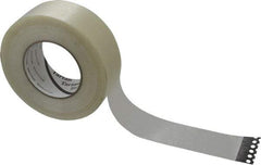 3M - 2" x 110 Yd Clear Rubber Adhesive Packaging Tape - Polypropylene Film Backing, 4 mil Thick, 100 Lb Tensile Strength, Series 8934 - Industrial Tool & Supply