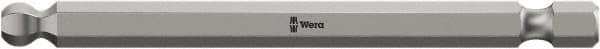 Wera - 5mm Hex Bit - 1/4" Hex Drive, 3-1/2" OAL - Industrial Tool & Supply