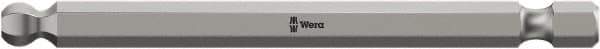 Wera - 6mm Hex Bit - 1/4" Hex Drive, 3-1/2" OAL - Industrial Tool & Supply