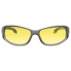 Valkyrie Yellow Lens Matte Gray Safety Glasses - Industrial Tool & Supply