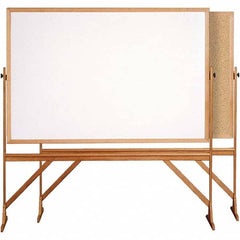 Ghent - Whiteboards & Magnetic Dry Erase Boards Type: Reversible Dry Erase/Corkboard Height (Inch): 71-3/4 - Industrial Tool & Supply