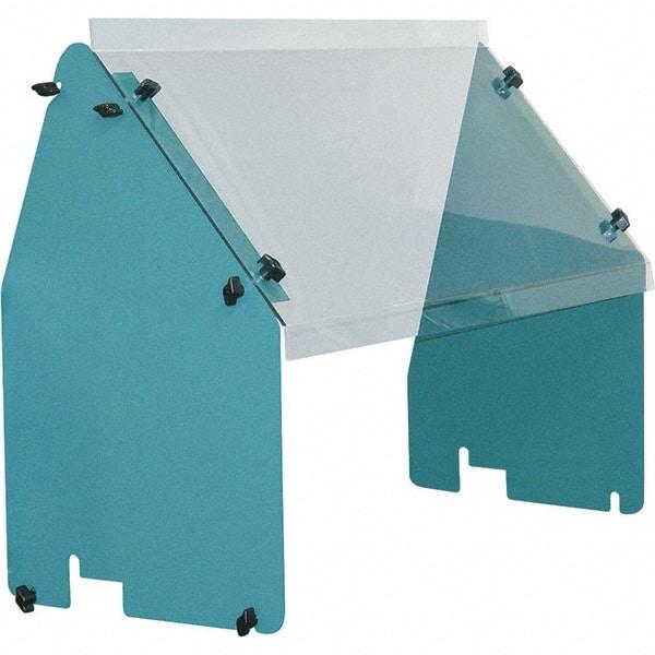 Dynabrade - Front and Side Shield Kit - Use With Metal Capture Downdraft Tables Includes Clear Panel - Industrial Tool & Supply