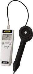 General - 9 Volt Battery, LCD Display, Light Meter - 4 Accuracy, Compatible with UVC Lighting, Built In Memory - Industrial Tool & Supply