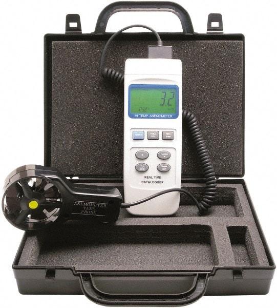 General - 0 to 16,000 Ft./Min Air Airflow Meter - 122°F Max - Industrial Tool & Supply
