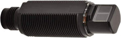 Omron - M12 Connector, 3m Nominal Distance, Insulation, Shock and Vibration Resistant, Retroreflective Photoelectric Sensor - 10 to 30 VDC, 50/60 Hz, Plastic, 57.9mm Long x 14.1mm Wide - Industrial Tool & Supply