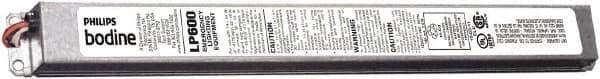PHILIPS bodine - 1 Lamp, 120-277 Volt, T5, T5HO, T8, 4 Pin Long Compact Fluorescent Emergency Ballast - 0 to 39, 40 to 79 Watt, 600 to 1325 Lumens, 90 min Run Time, 2 Inch Long x 21-1/2Inch Wide x 1-1/4 Inch High - Industrial Tool & Supply