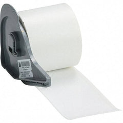 Brady - 2" Wide, White Vinyl Labels - For BMP71 Label Printer - Industrial Tool & Supply