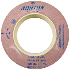 Norton - Centerless & Cylindrical Grinding Wheels Wheel Diameter (Inch): 20 Wheel Width (Inch): 6 - Industrial Tool & Supply