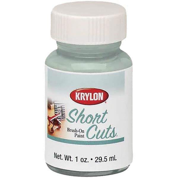 Krylon - 1 oz Chrome Metallic Finish Paint - Brush-On, Direct to Metal, 763 gL VOC Compliance - Industrial Tool & Supply