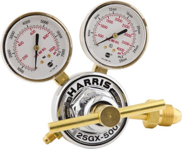 Lincoln Electric - Welding Regulators Gas Type: Nitrogen CGA Inlet Connection: 580 - Industrial Tool & Supply