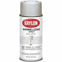 Krylon - Silver Shiver, Textured, Craft Paint Spray Paint - 4 oz Container - Industrial Tool & Supply
