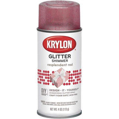 Krylon - Resplendent Red, Gloss, Craft Paint Spray Paint - 4 oz Container - Industrial Tool & Supply