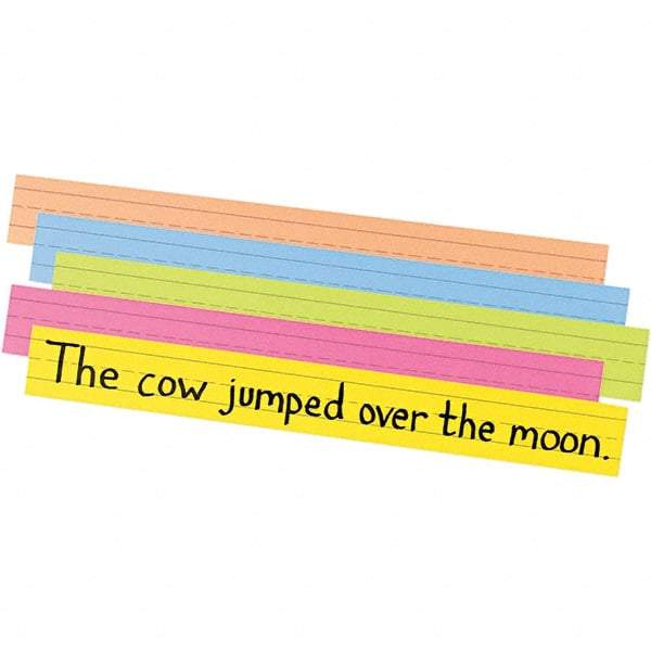 Pacon - 100 Sentence Strips - 24 x 3" - Industrial Tool & Supply