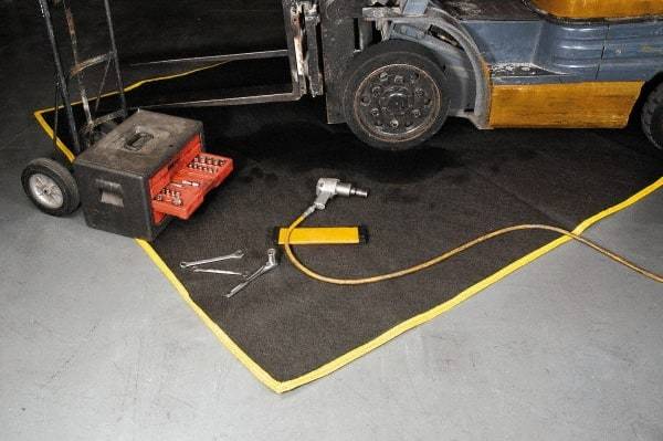 Eagle - 12' Long x 9' Wide x 1/4" High, Spill Containment Sorbent - Compatible with Leak Protection Items - Industrial Tool & Supply