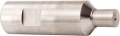Hassay-Savage - 1/8" Rotary Broach Set Up Plug - 0.129" Plug Diam, 5/16" Depth of Cut, 1-1/4" OAL - Industrial Tool & Supply