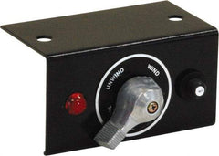 Buyers Products - 3 Position, 50 Amp, Automotive Rotary Switch - On-Off-On Sequence, 1 Switch, Black - Industrial Tool & Supply