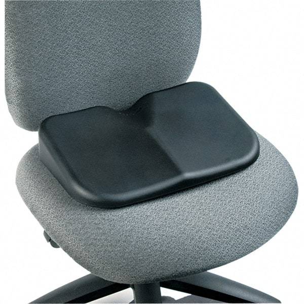 Safco - Black Seat Cushion - For Office Chairs, Car Seat & Home Use - Industrial Tool & Supply