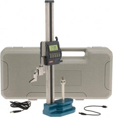 SPI - 12" Electronic Height Gage - 0.0005" Resolution, Accurate to 0.001", LCD Display, USB Data Output - Industrial Tool & Supply