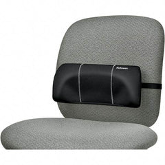 FELLOWES - Black Back Support - For Office Chairs, Car Seat & Home Use - Industrial Tool & Supply