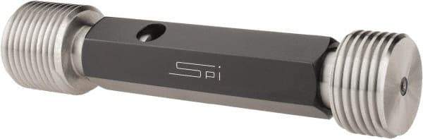 SPI - M36x3, Class 6H, Double End Plug Thread Go/No Go Gage - Handle Included - Industrial Tool & Supply